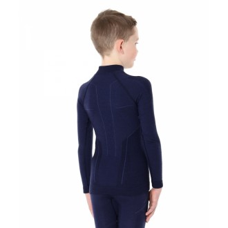 Блуза на мальчика Active Wool 41% синий NEW 2018!