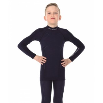 Блуза на мальчика Active Wool 41% черный NEW 2018!